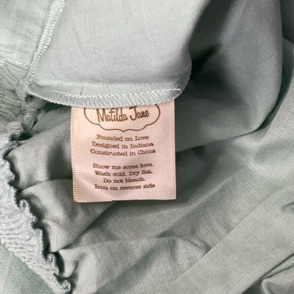 Unicorn Skirt Matilda Jane Sweet Tea Serendipity size L linen/cotton NWT - Picture 6 of 9